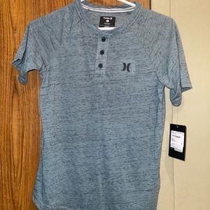 Hurley t shirt gray boys